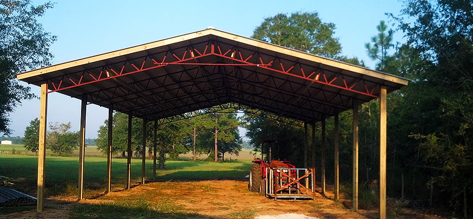 Pole Barn Truss Systems: : Gable, Lean To, and Gambrel trusses